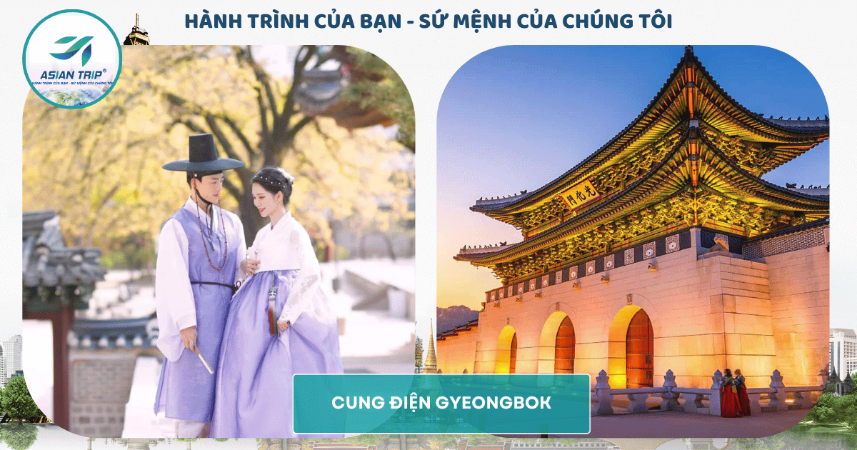 Tour Hàn Quốc: Seoul | Nami | Everland 4 Cung dien Gyeongbok
