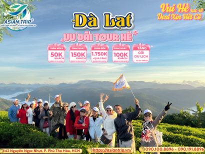 TOUR ĐÀ LẠT | XE GIƯỜNG NẰM |【3N3Đ】