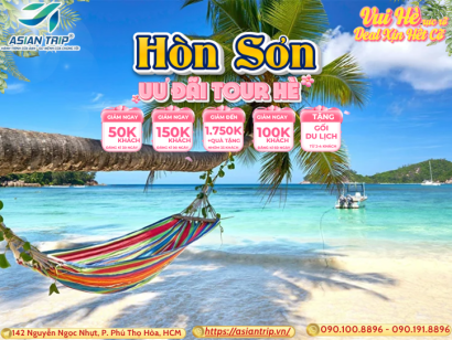 TOUR HÒN SƠN | XE GIƯỜNG NẰM |【2N2D】