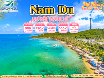 TOUR NAM DU 2N2Đ | XE GIƯỜNG NẰM |【2N2D】