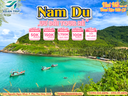TOUR NAM DU 3N3Đ | XE GIƯỜNG NẰM |【3N3D】