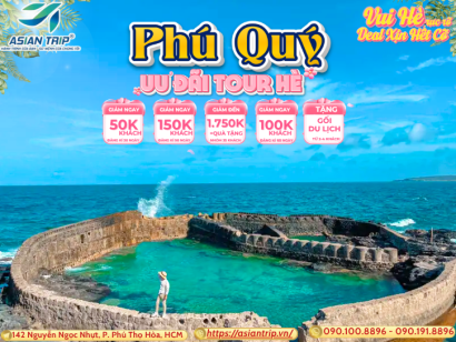 TOUR ĐẢO PHÚ QUÝ 2 NGÀY 1 ĐÊM |【2N1D】