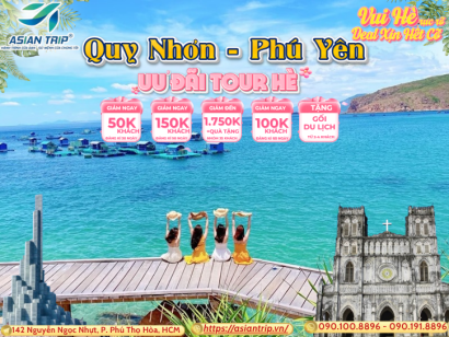 TOUR QUY NHƠN PHÚ YÊN | 3 SAO |【3N3Đ】