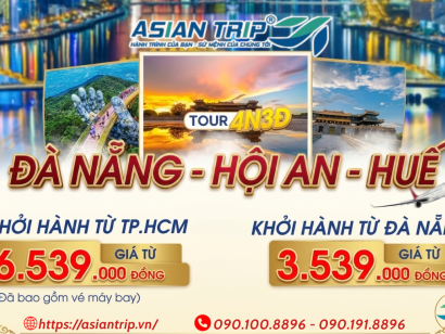 TOUR ĐÀ NẴNG 4 NGÀY 3 ĐÊM l HỘI AN l HUẾ