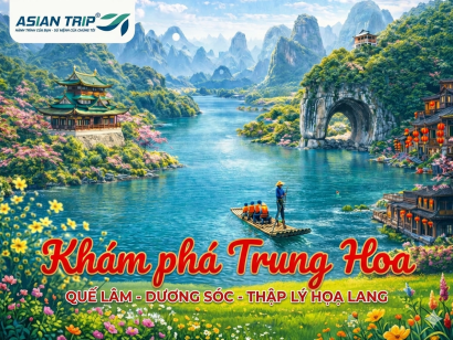 TOUR QUẾ LÂM | DƯƠNG SÓC | NO SHOPPING【6N5Đ】