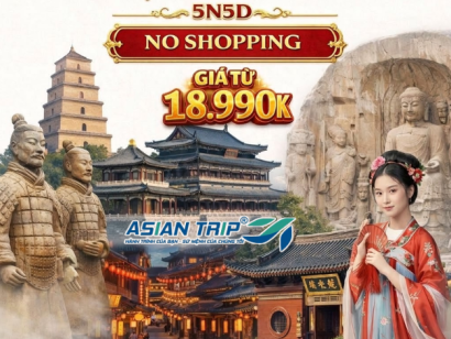 TOUR TÂY AN | THIẾU LÂM TỰ | LẠC DƯƠNG | KHAI PHONG | NO SHOPPING【5N5Đ】