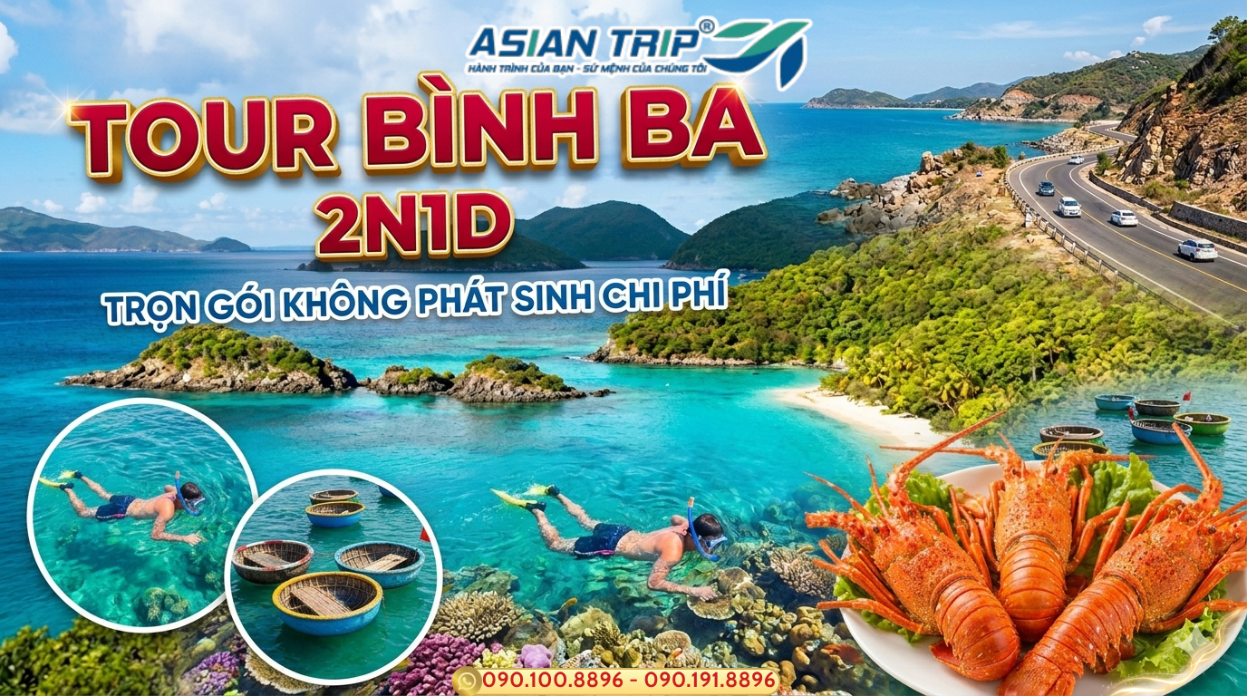 tour bình ba 2n1d